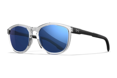 Wiley X Bravo ochelari de soare, Clear / CAPTIVATE™ Polarized Blue Mirror