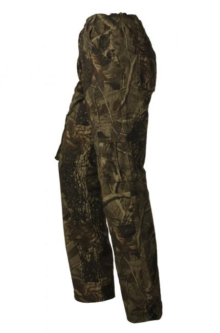 Loshan Leafy pantaloni căptușiți model Real tree, închis