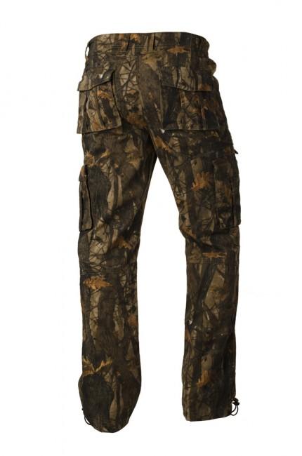 Loshan Real tree pantaloni DarkForrest, închis