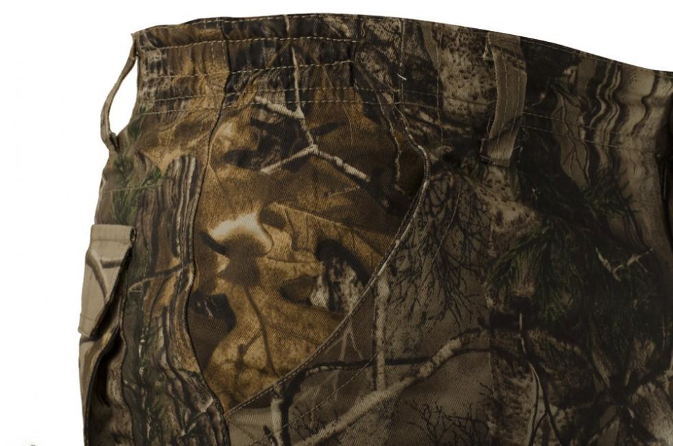 Loshan Mxd Real tree pantaloni, închis