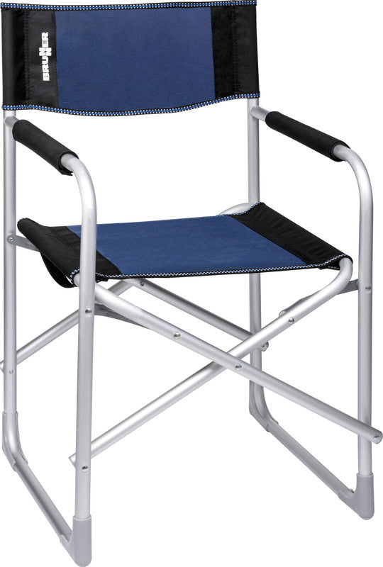 Brunner Captain scaun de camping, albastru/negru