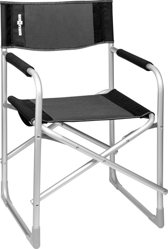 Brunner Captain scaun de camping, gri/negru