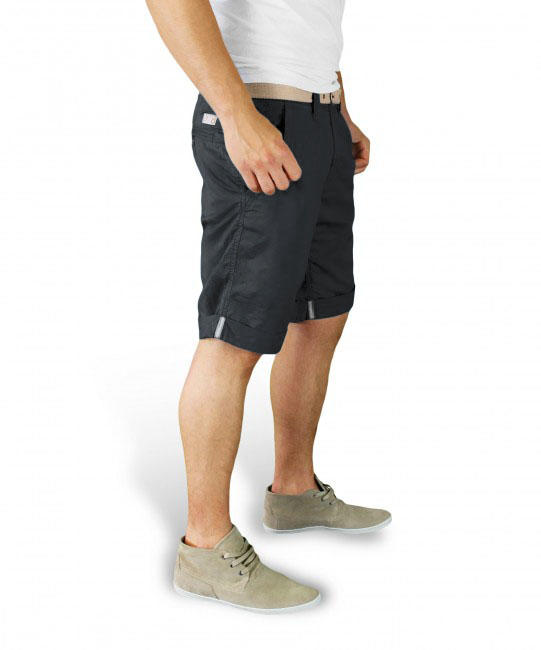 Surplus chino pantaloni scurți, negri