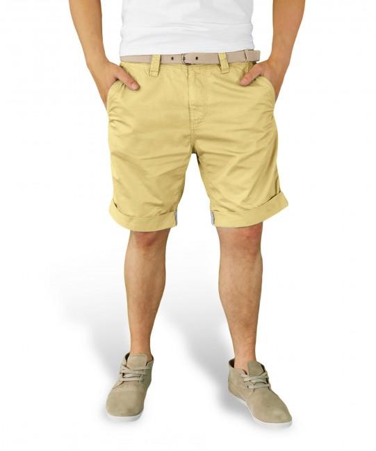 Surplus chino pantaloni scurți, galben deschis