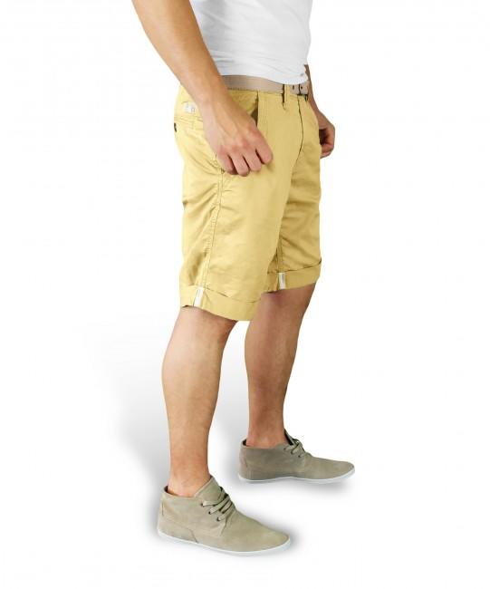 Surplus chino pantaloni scurți, galben deschis