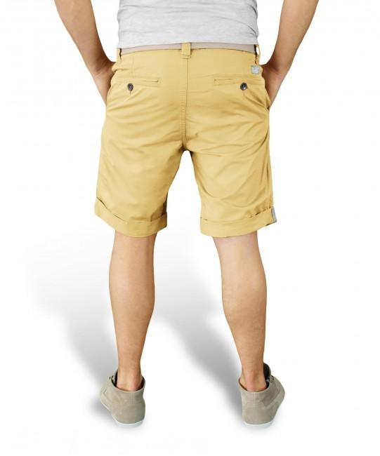 Surplus chino pantaloni scurți, galben deschis