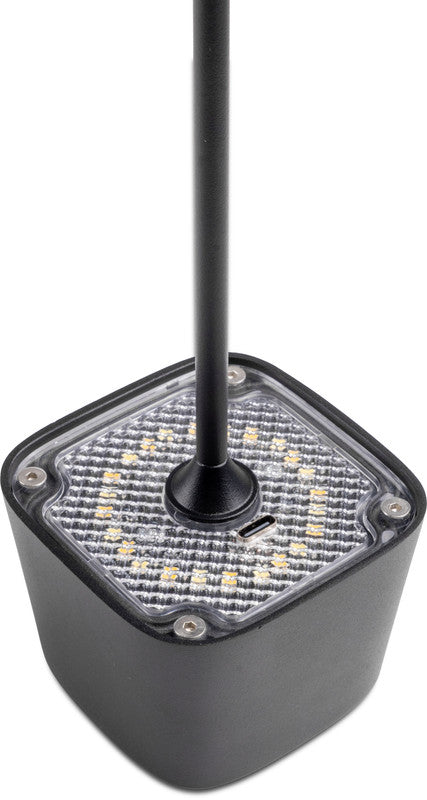 Brunner Quadrilux Mini lanternă, neagră