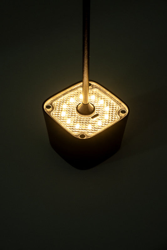 Brunner Quadrilux Mini lanternă, neagră