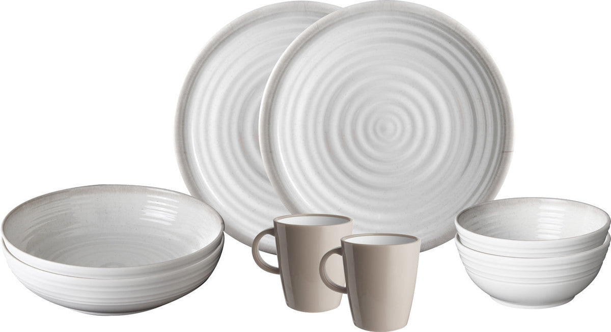 Brunner Savana set de vase de bucătărie 8buc, gri