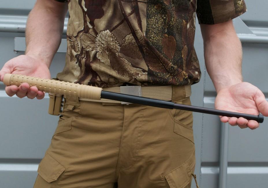 ESP 18" 45cm baston tel., negru, mâner sable