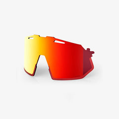 100% HYPERCRAFT SQ lentile de schimb din policarbonat, HiPER Red Multilayer Mirror