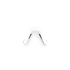 100% SPEEDCRAFT XS set punte nazală, Short Matte White
