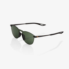 100% Legere Round ochelari de soare, Matte Black