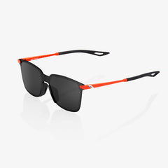 100% Legere Square ochelari de soare, Matte Oxyfire