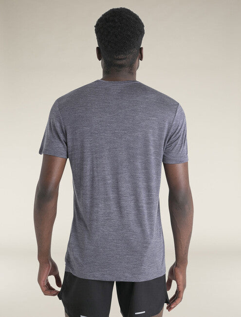 Icebreaker 125 Cool Lite Sphere III Merino tricou pentru bărbați cu mânecă scurtă, bleumarin