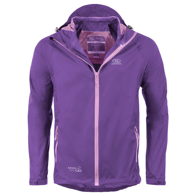 Highlander Stow and Go pelerina, violet