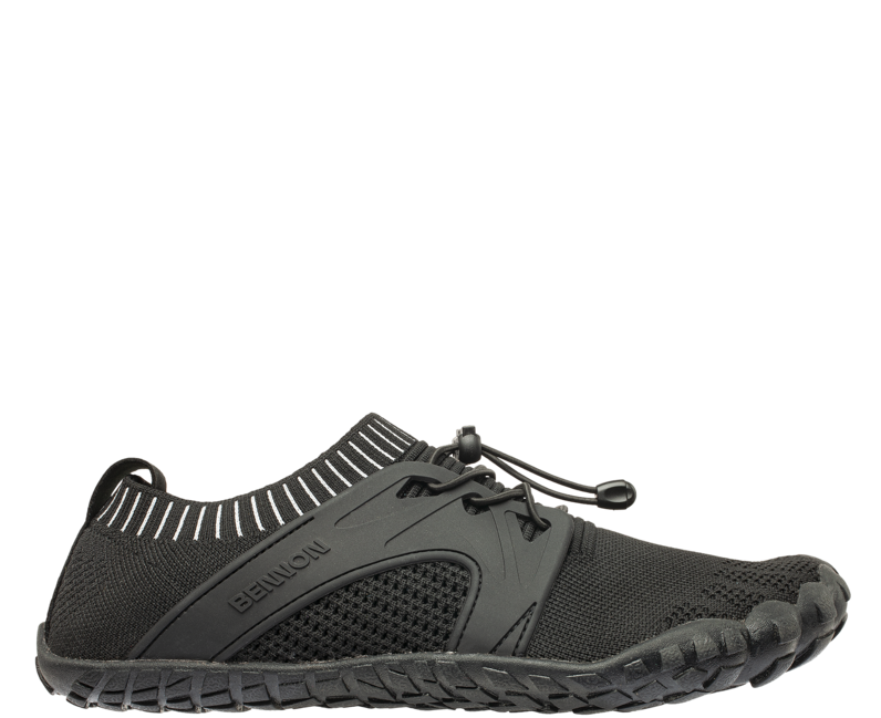 BENNON BOSKY pantofi barefoot, negri