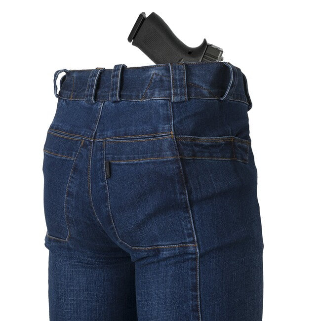 Helikon-Tex COVERT pantaloni tactici Denim Mid, Vintage Worn Blue