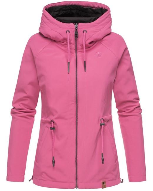 Marikoo CHUU geacă softshell de tranziție pentru femei reversibilă 2în1, neagră