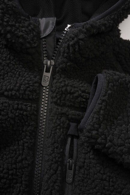 Brandit Teddy geacă fleece pentru copii, neagră