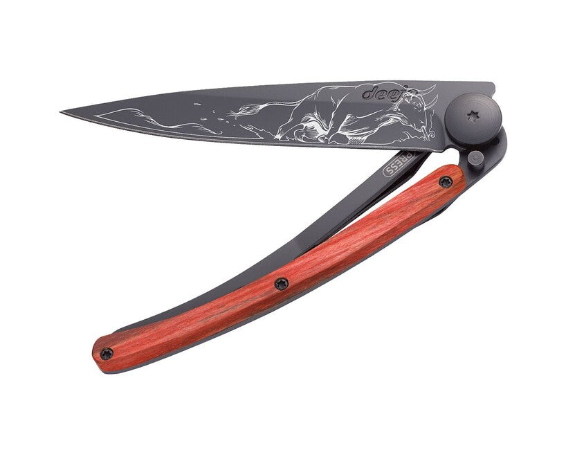 Deejo Tattoo briceag, Black red beech Bull