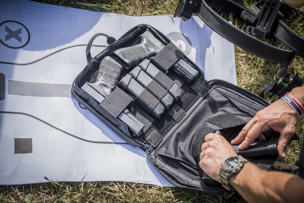 Helikon-Tex husă pentru 2 pistoale Cordura, Shadow Grey