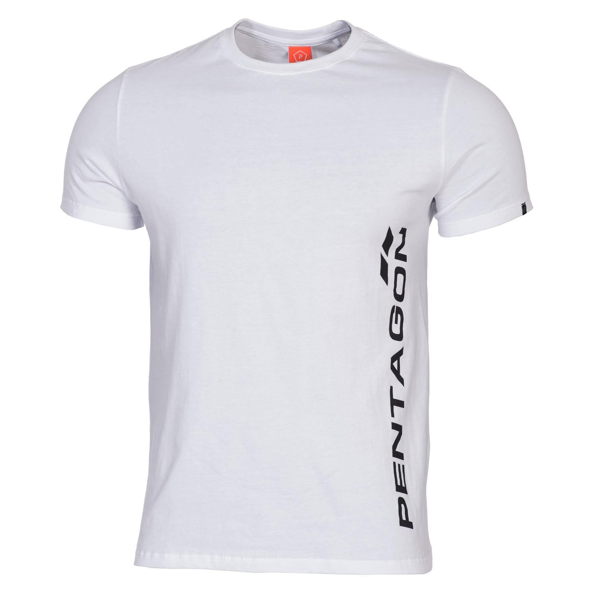 Pentagon Ageron Vertical tricou, alb