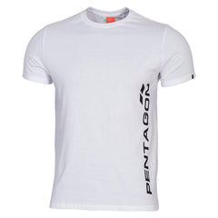 Pentagon Ageron Vertical tricou, alb