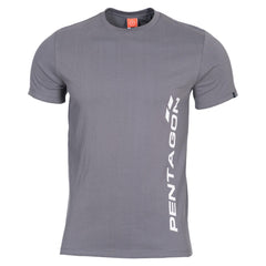 Pentagon Ageron Vertical tricou, gri