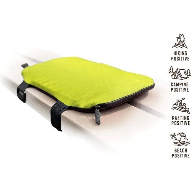 Mosh Kamper pernă de ședere outdoor, verde deschis/neagră