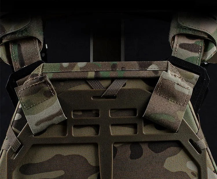DRAGOWA Outlaw Tactical purtător tactic de plăci, negru