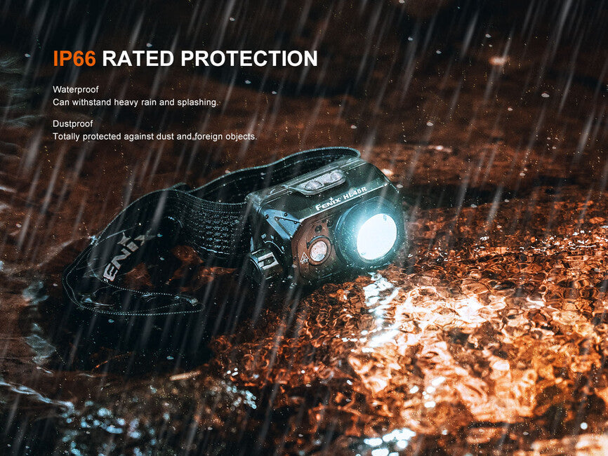 Fenix HL45R lanternă frontală reîncărcabilă cu focalizare