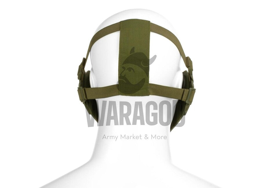 Pirate Arms Warrior jumătate de mască pentru modelaj, oliv