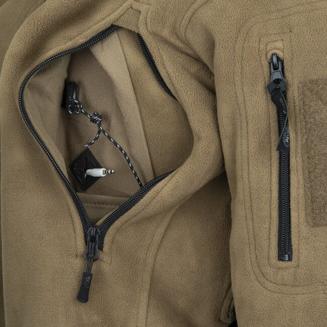Helikon-Tex PATRIOT Double Fleece hanorac, Foliage Green
