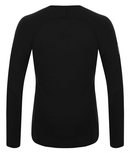 HUSKY Mertee tricou termic cu mânecă lungă pentru bărbați, negru