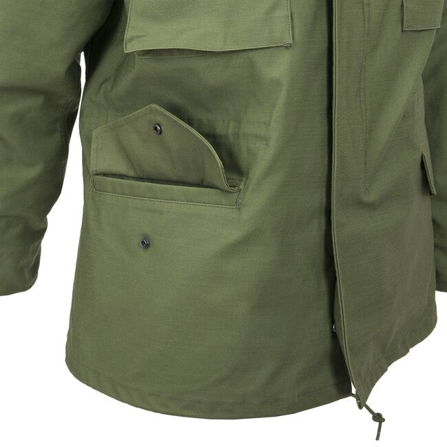 Helikon-Tex M65 geacă NyCo Sateen, verde oliv