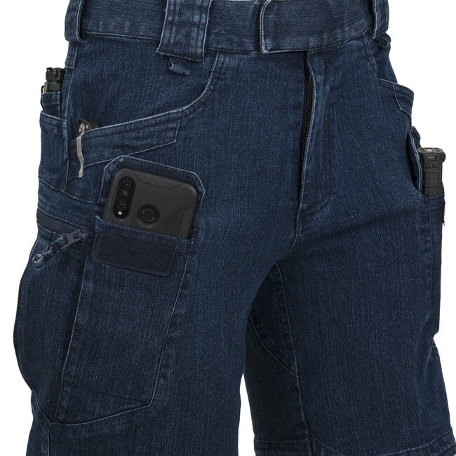 Helikon-Tex UTS pantaloni scurți tactici 8.5" - Denim Stretch - Marine Blue