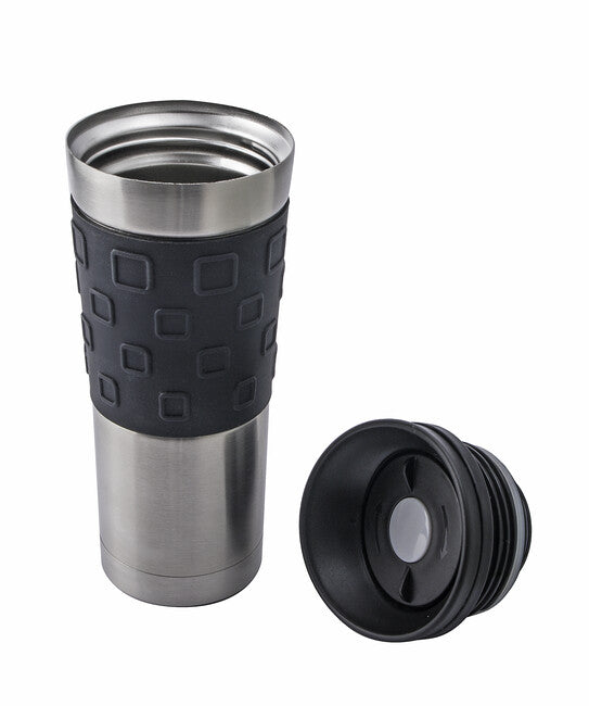 BasicNature Grip termocană din oțel inoxidabil, 0,45 l