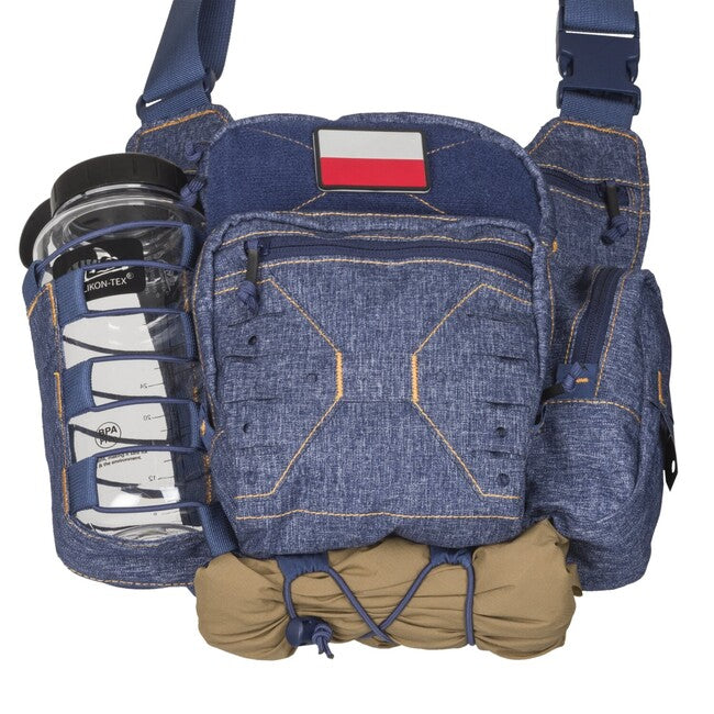 Helikon-Tex EDC geantă de umăr Nylon Polyester Blend, Melange Blue