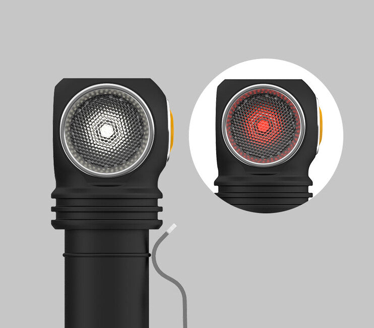 ArmyTek Wizard C2 WR lanternă frontală LED cu suport magnetic alimentare acumulator 1100 lm 3 h 65 g, White & Red