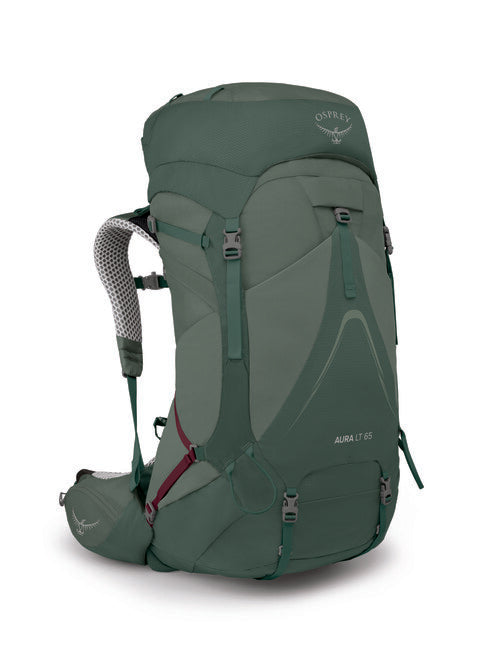 OSPREY AURA AG LT 65 rucsac de trekking, koseret/darjeeling spring gren