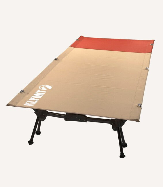 Klymit Mesa Cot XL pat de camping, roșu