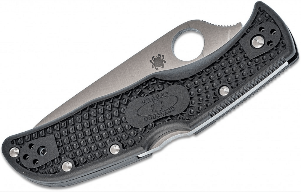 Spyderco Endela Lightweight briceag 7cm, negru FRN