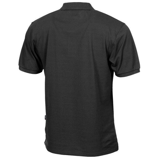 MFH tricou polo cu mânecă scurtă, negru