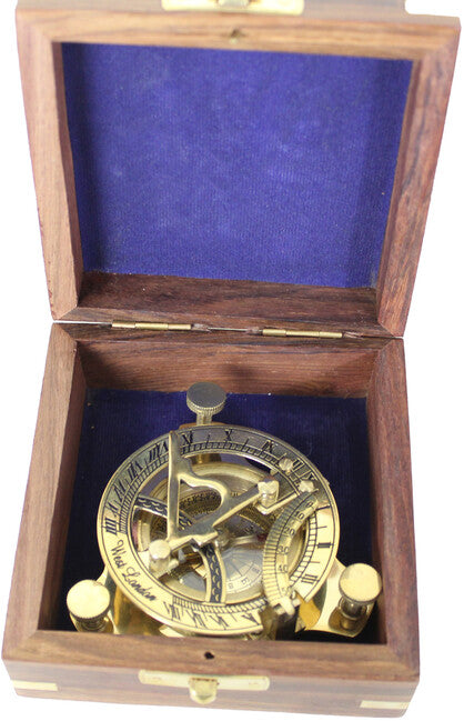 Origin Outdoors Sundial busolă clasică, alamă