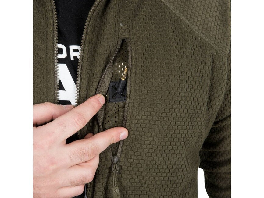 Helikon-Tex Alpha Tactical geacă fleece 630g, shadow grey