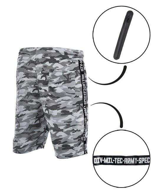 Mil-Tec Training pantaloni de trening pentru bărbați scurți, Urban
