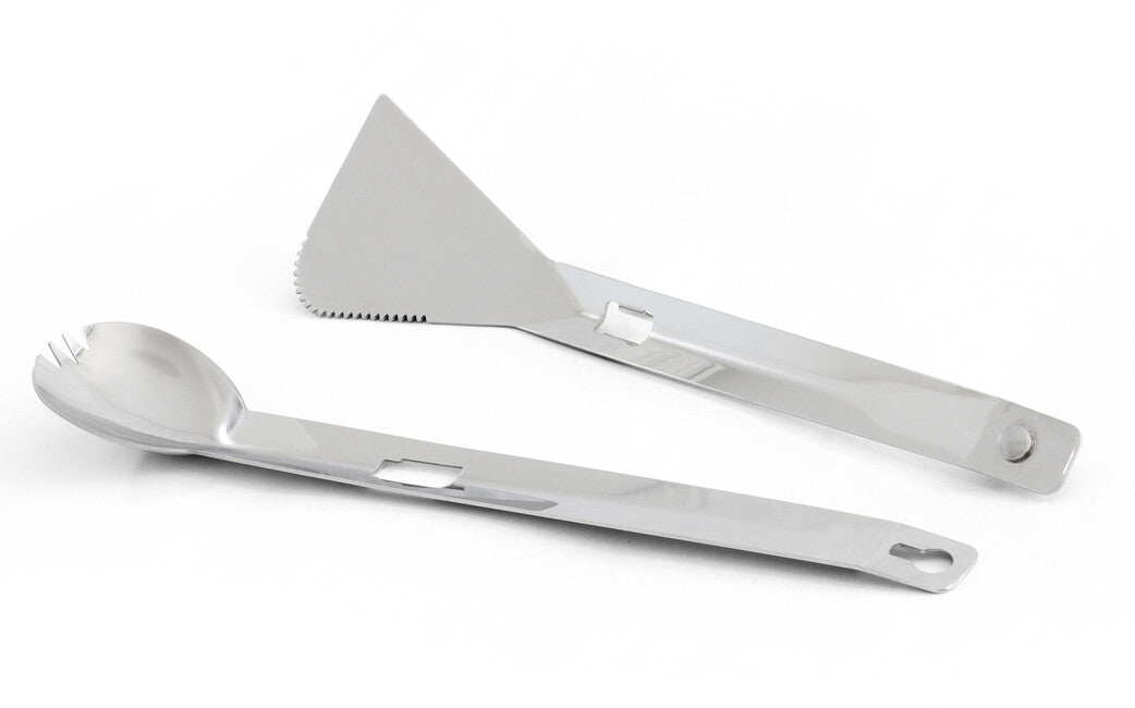 Origin Outdoors spatulă 3 în 1 din oțel inoxidabil