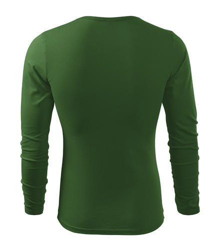 Malfini Fit-T tricou cu mânecă lungă 160g/m2, verde