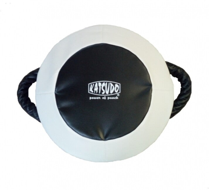 Katsudo Round 1 makiwara de box, alb negru